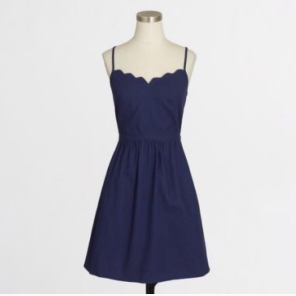 J. Crew Dresses & Skirts - J Crew Scalloped Edge Dress